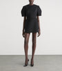 Givenchy Black Wool Mini Dress