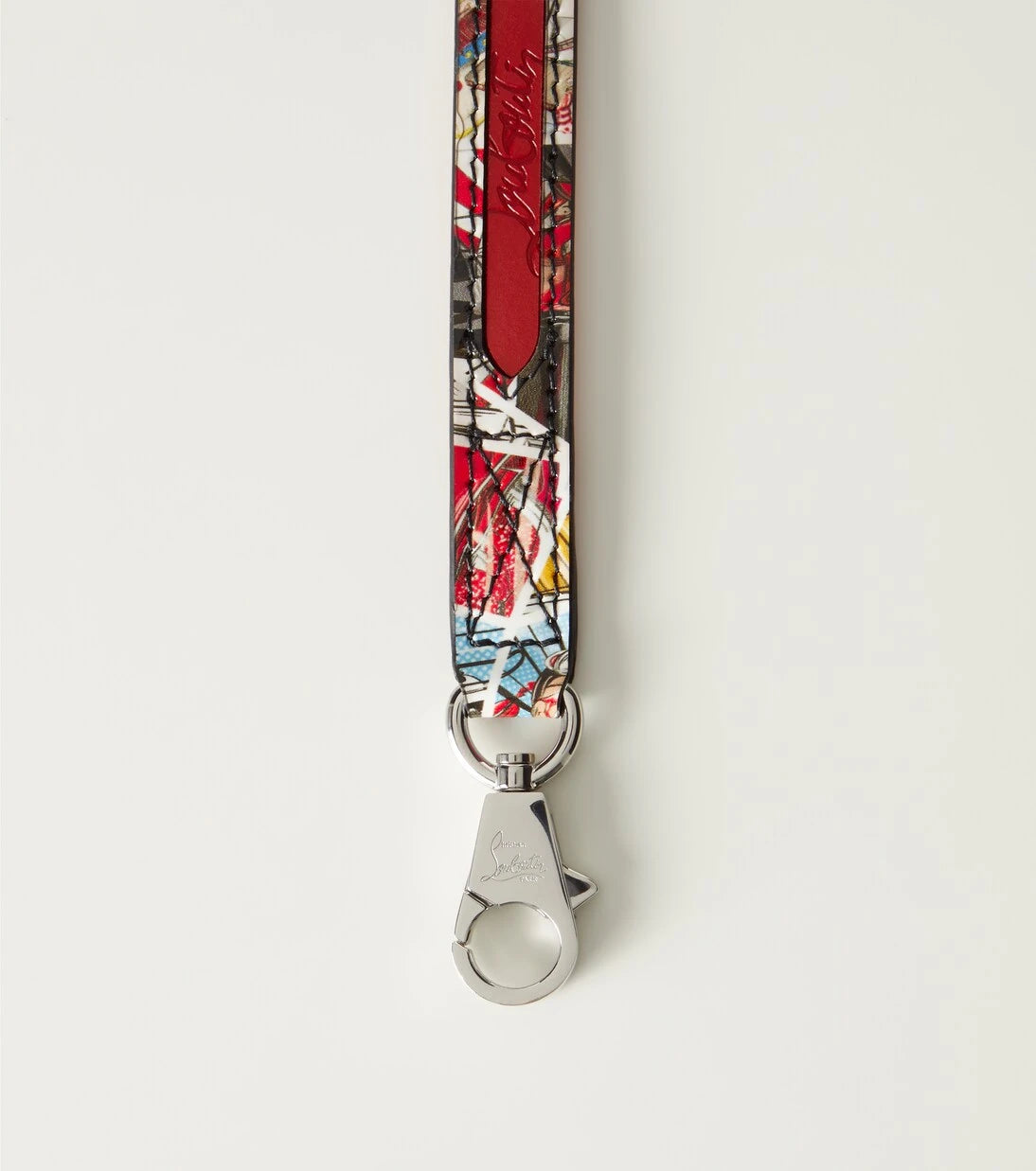 Christian Louboutin - Loubileash printed leather dog leash
