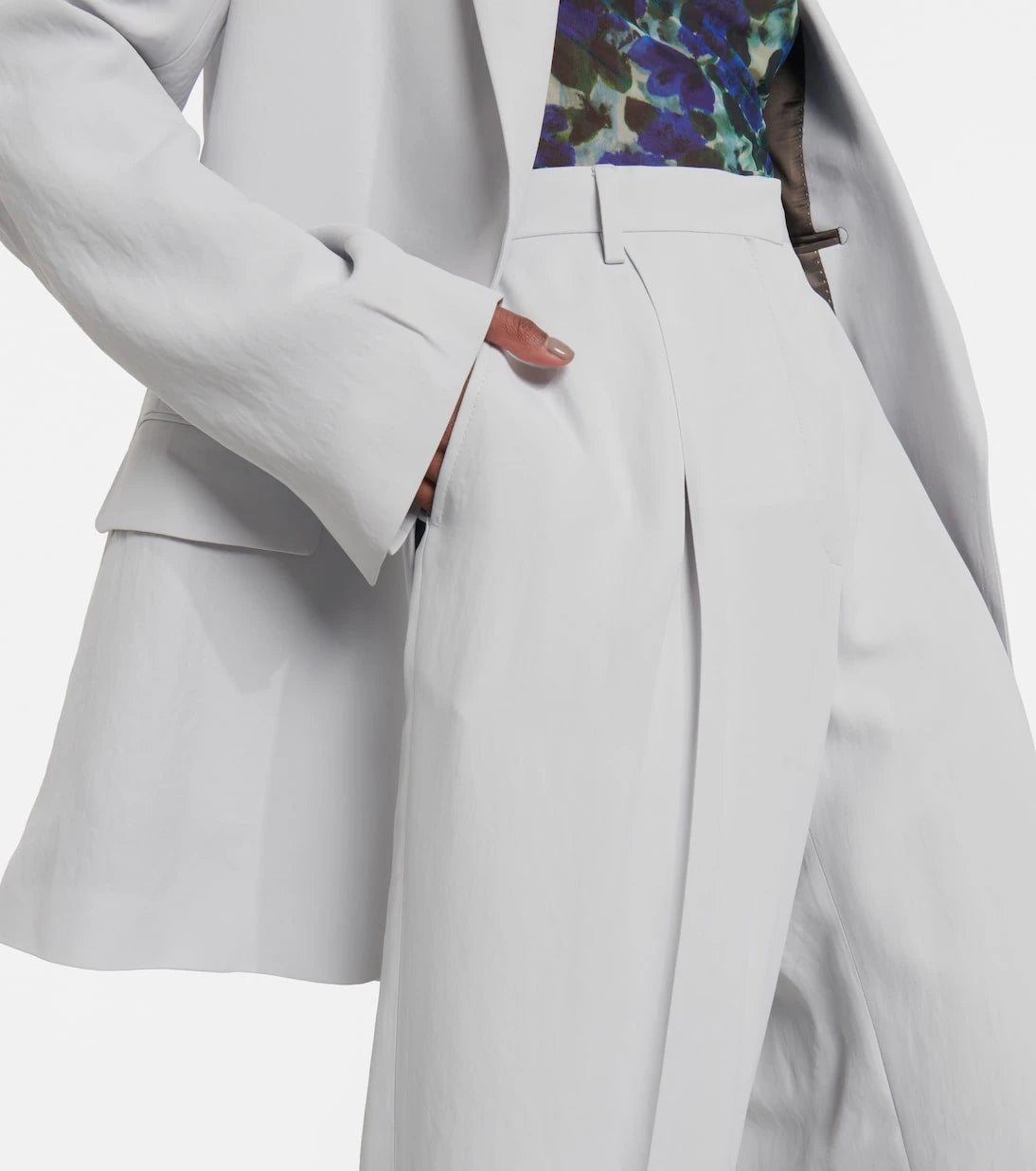Dries Van Noten - Pleated wide pants