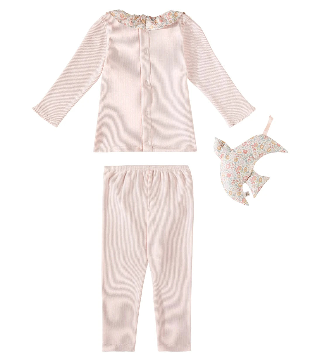 Bonpoint - Baby Daisie top, pants, and toy set
