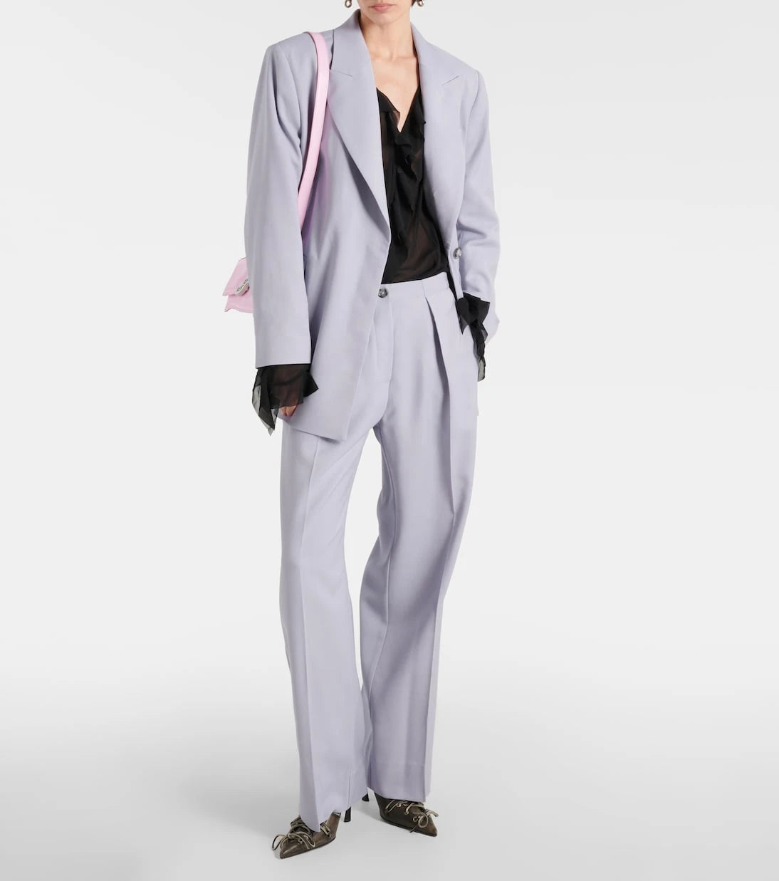Acne Studios - Mid-rise wide-leg pants