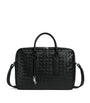 Bottega Veneta Leather Intrecciato Briefcase