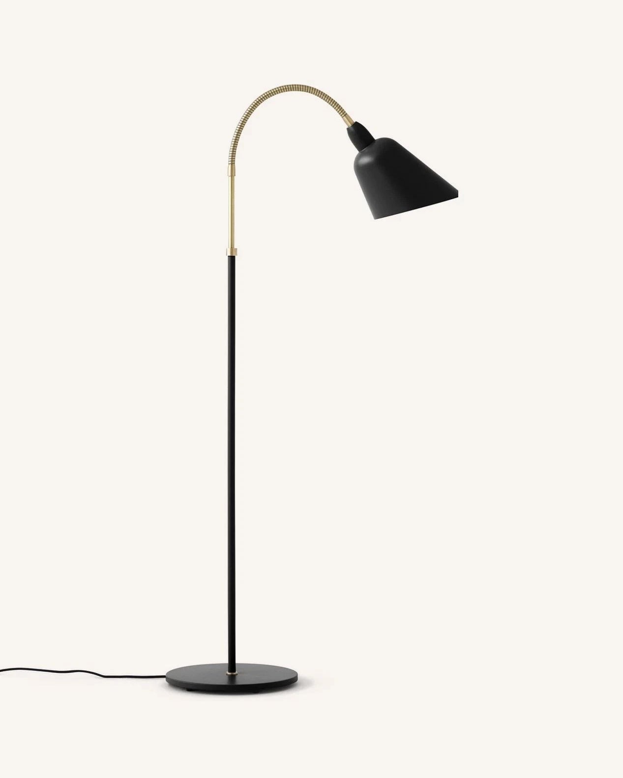 & Tradition - Bellevue AJ7 Floor Lamp, Arne Jacobsen, 1929 | Black
