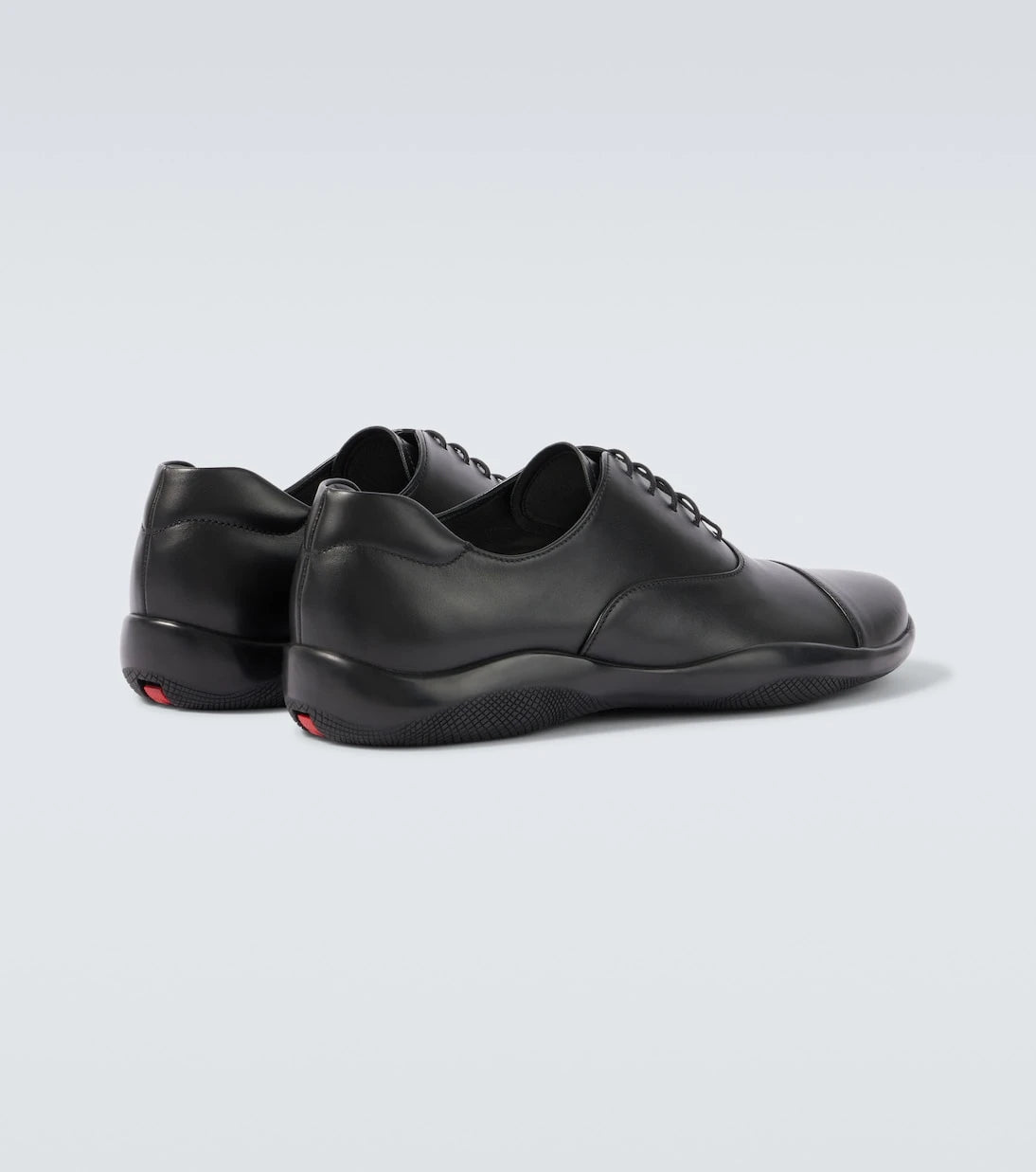 Prada - Toblach leather sneakers
