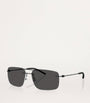Moncler Black Steel Doppler ME4003 Sunglasses