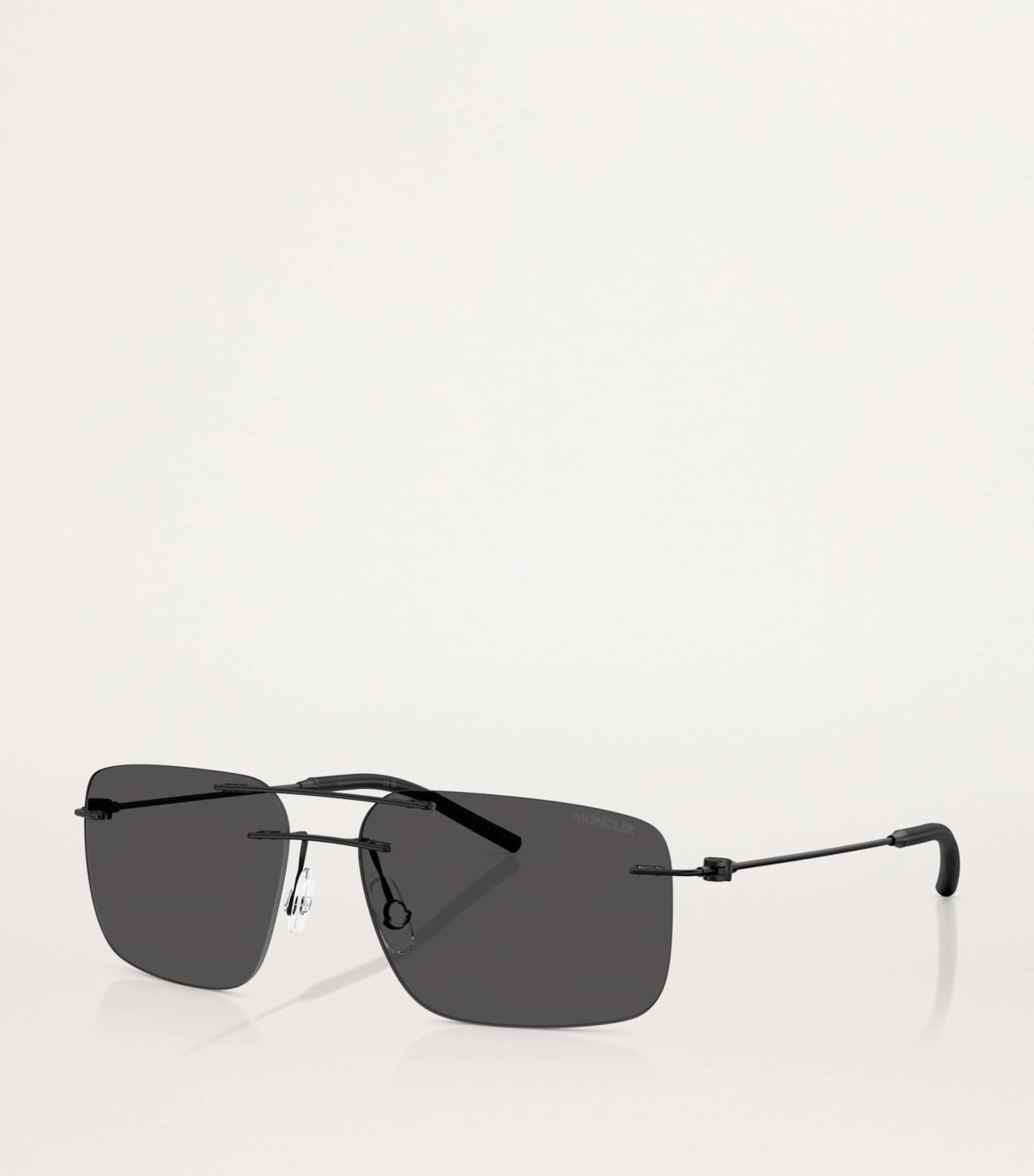 Moncler Black Steel Doppler ME4003 Sunglasses