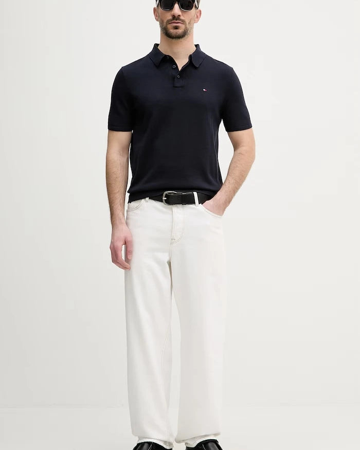 Tommy Hilfiger erkek pamuklu polo tişört