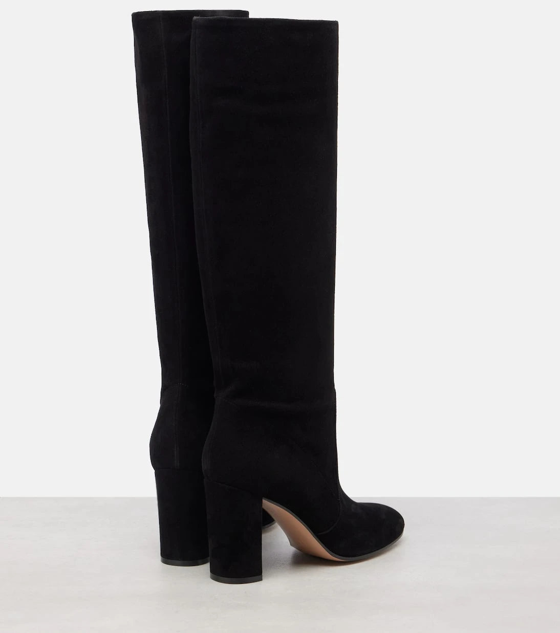 Gianvito Rossi - Glen 85 suede knee-high boots