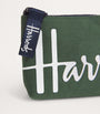Green Cotton Logo Coin Purse