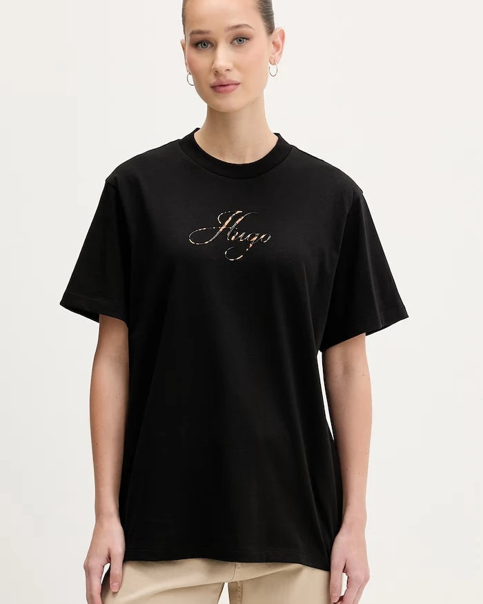 HUGO Kadın Vintage Tee_23 Tişört