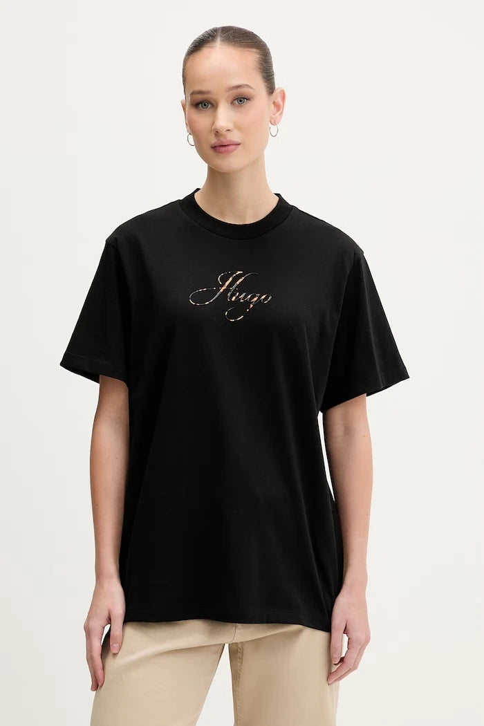 HUGO тениска дамска Vintage Tee_23