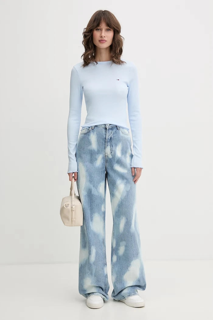 Tommy Jeans дънки wide leg дамски