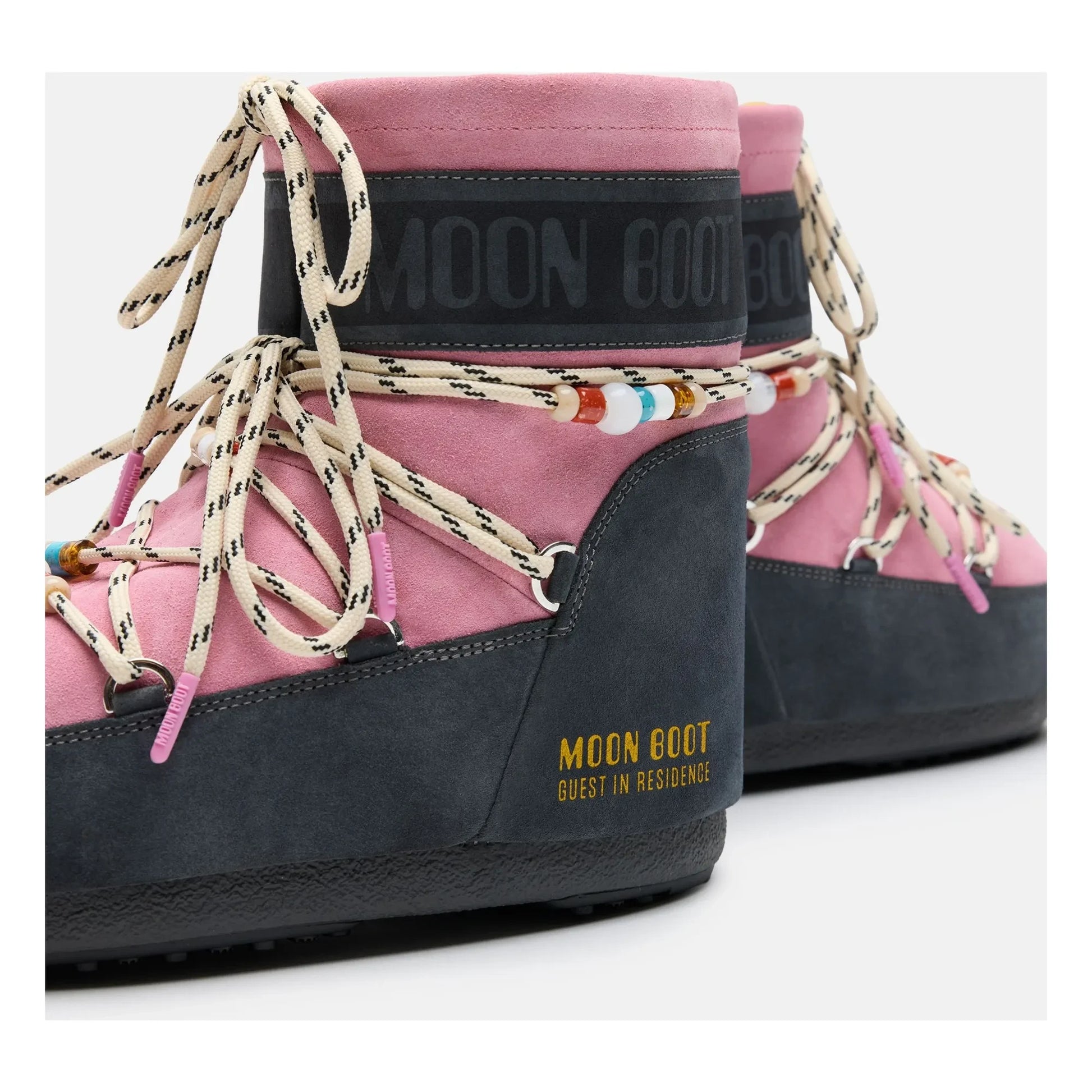 Moon Boot - MB x Guest in Residence Icon Low Suede Boots | Pink