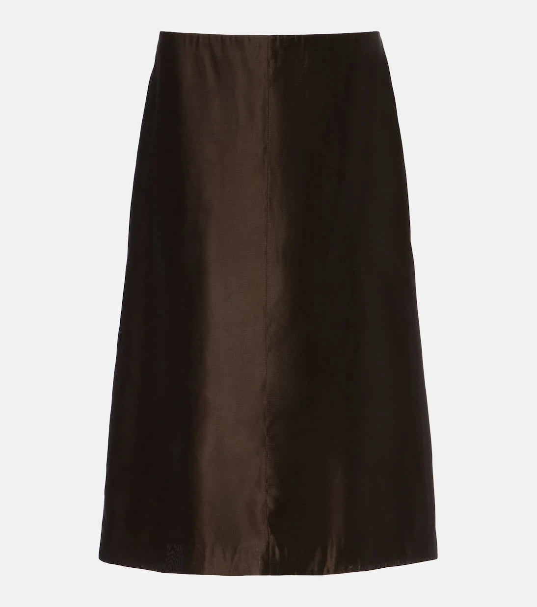 Khaite - Nania twill midi skirt