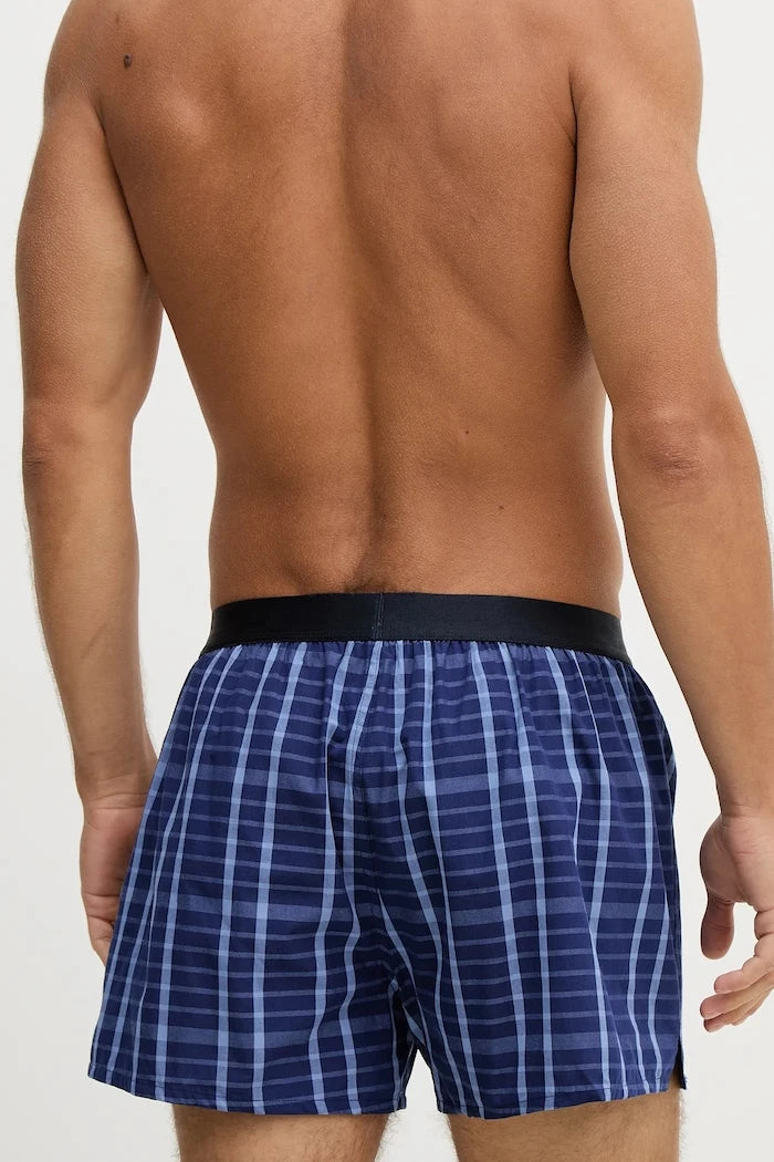 BOSS боксерки мъжки от памук 2P Boxer Shorts EW 2 броя
