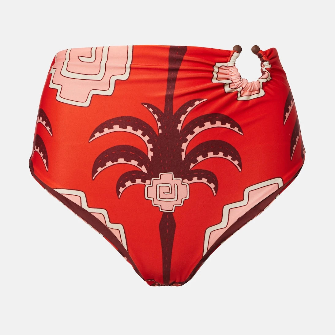 Johanna Ortiz - Taita printed high-rise bikini bottoms