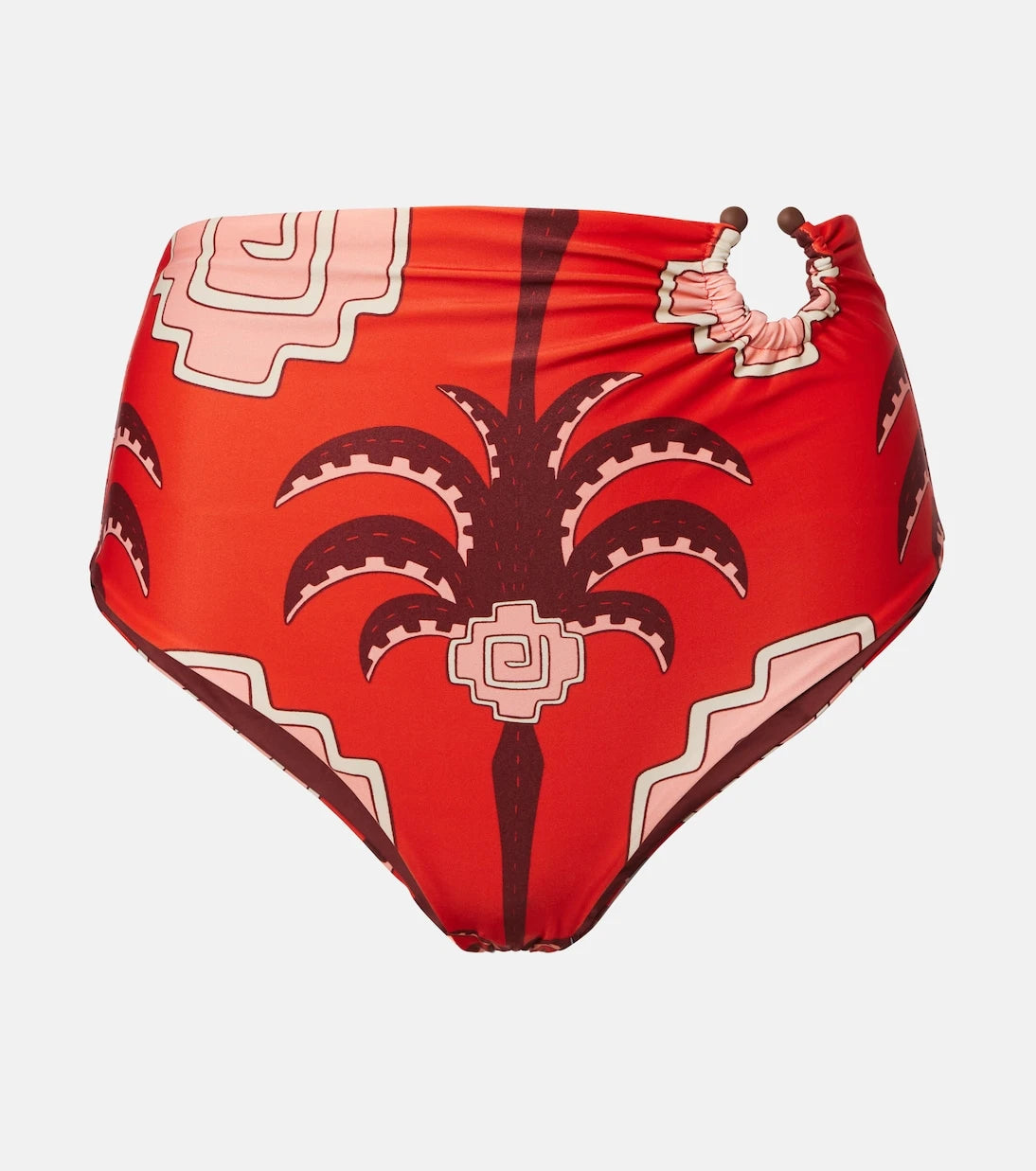 Johanna Ortiz - Taita printed high-rise bikini bottoms