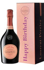 Laurent-Perrier Cuvée Rosé Happy Birthday Tin Champagne, 75 cl