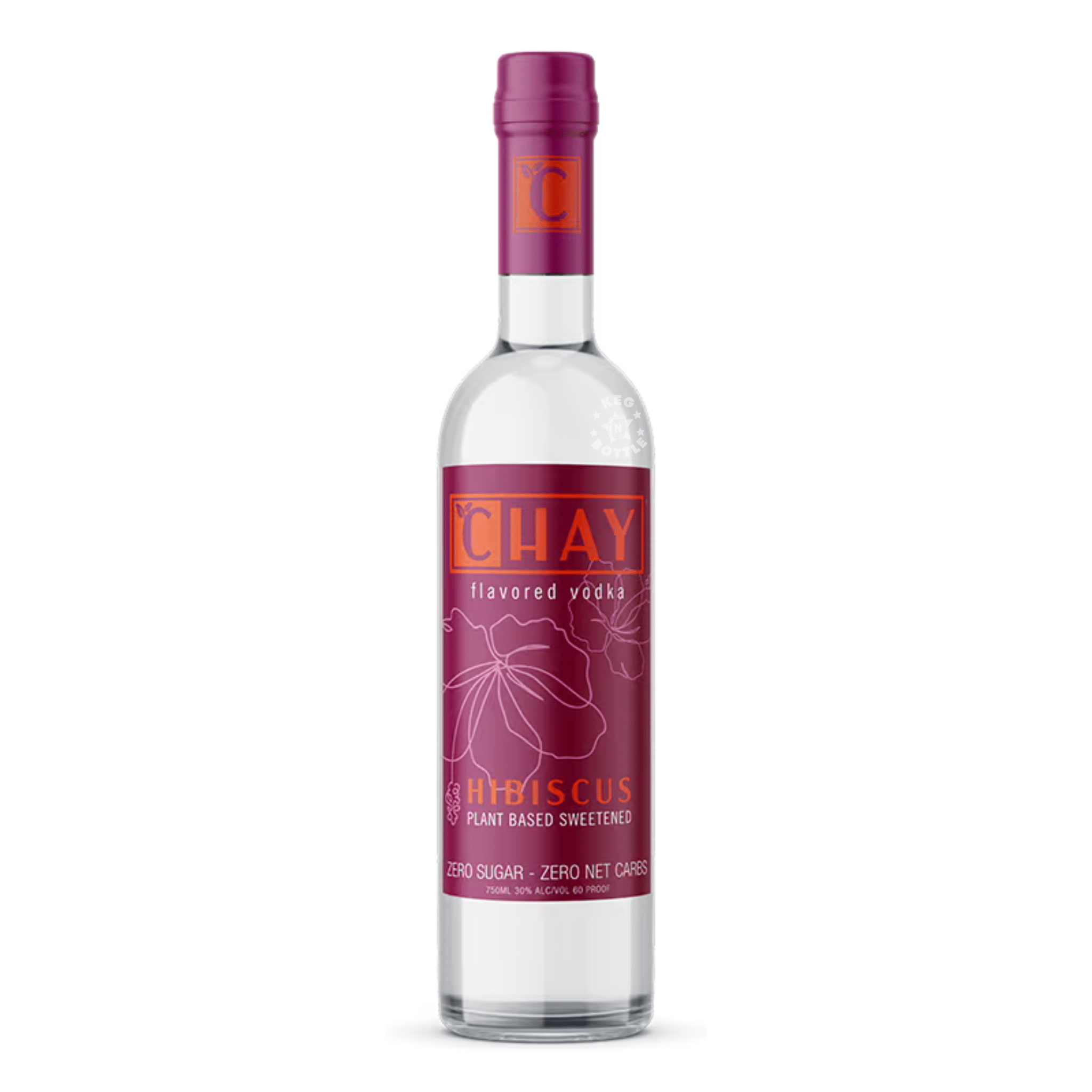Chay Zero Sugar Hibiscus Vodka (375 ml)