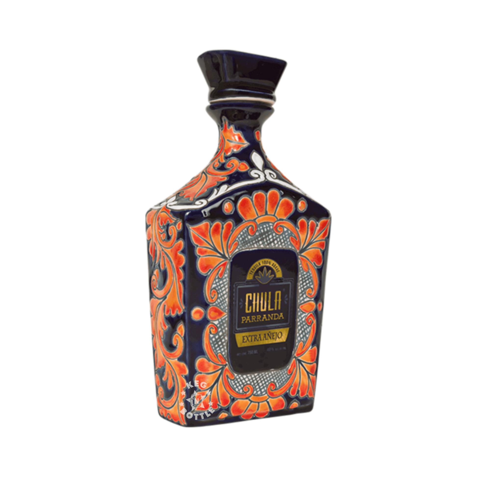Chula Parranda Extra Anejo Artesanal Ceramic Tequila (750 ml)