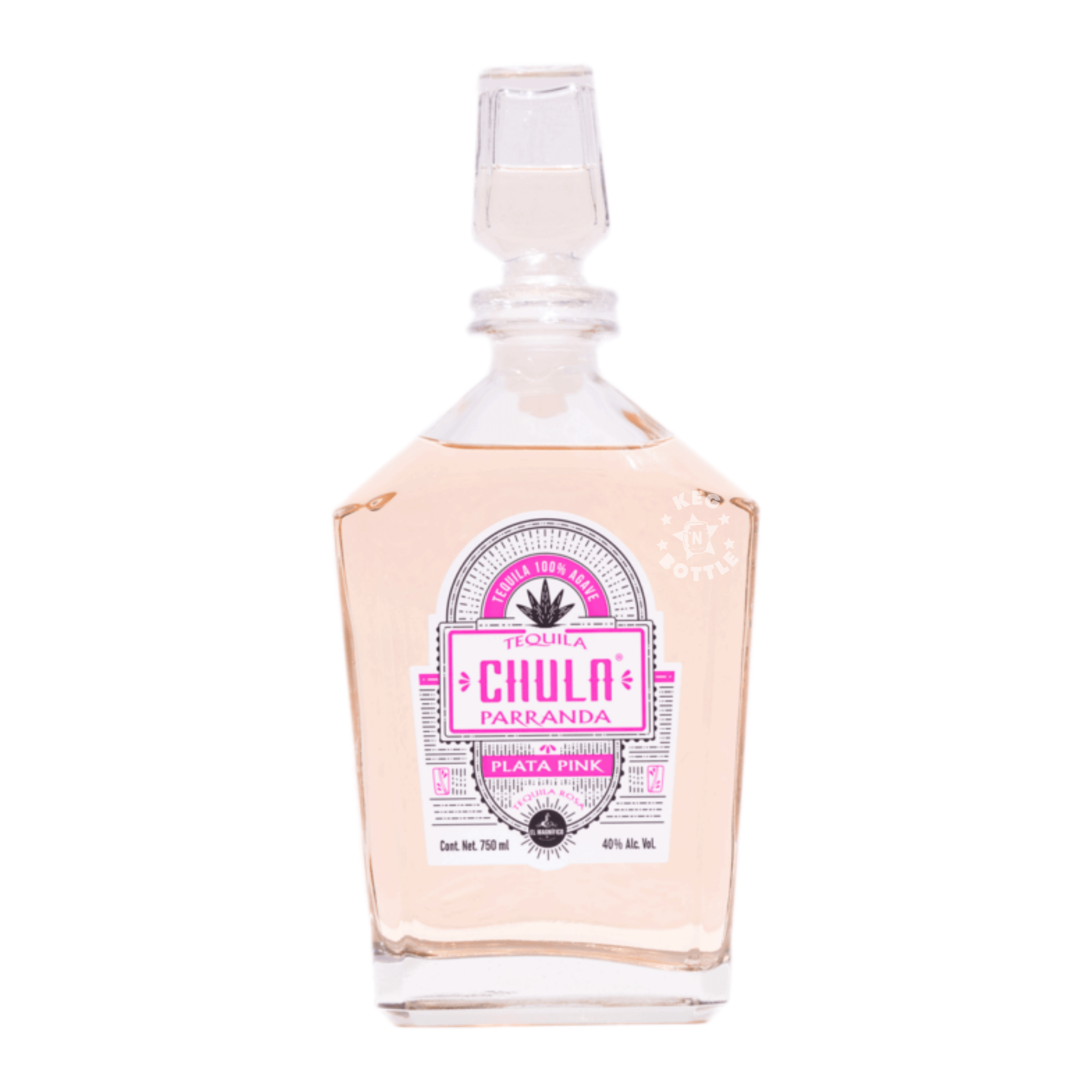 Chula Parranda Plata Pink Tequila (750 ml)