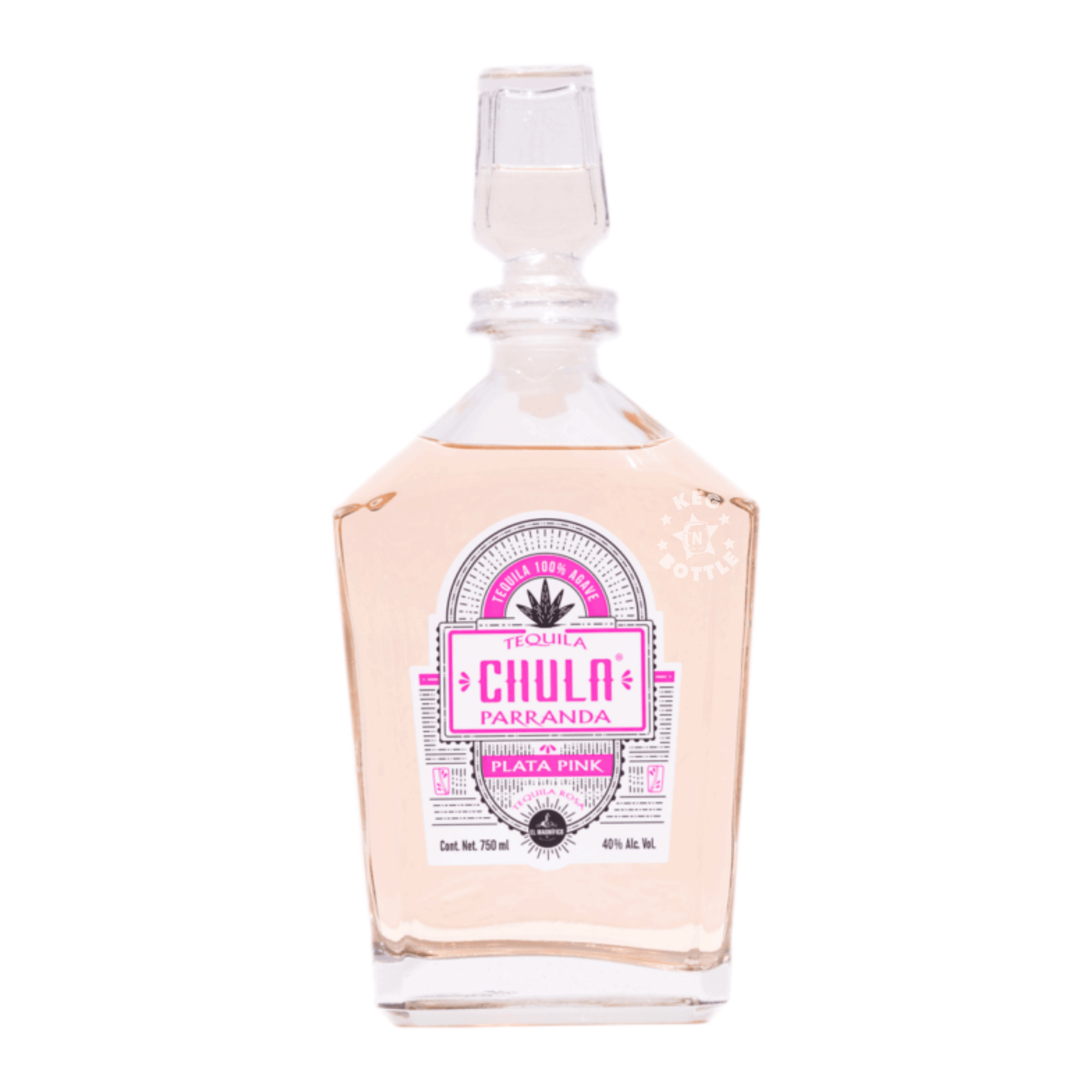 Chula Parranda Plata Pink Tequila (750 ml)