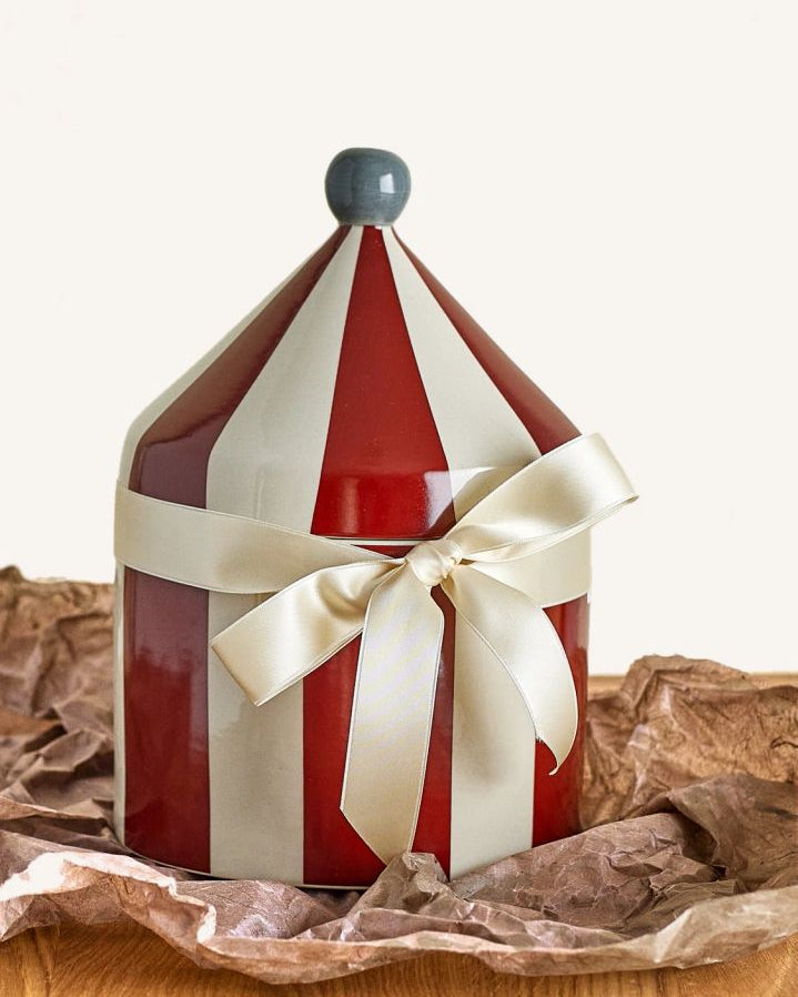 Bloomingville Mini - Cimmi stoneware storage box | Red
