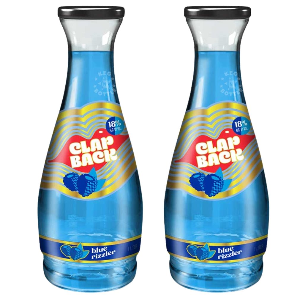 Clap Back Blue Rizzler Liqueur - 2 Pack (2 x 1 L)