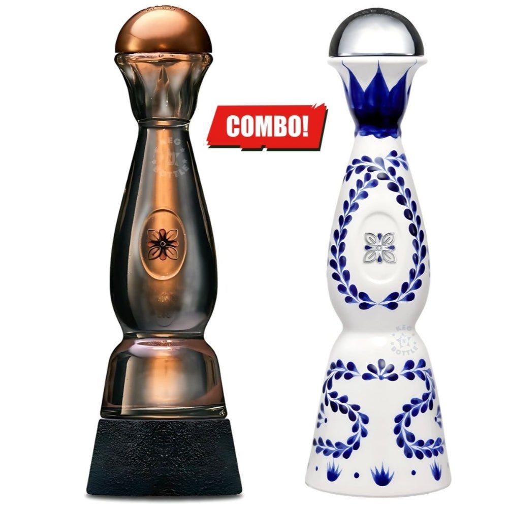 Clase Azul Reposado & Ahumado Blanco Tequila Combo (2 x 750 ml)