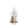 4" Heel Pointed-Toe Pump - White*