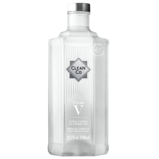 CleanCo Clean V Non-Alcoholic Apple Vodka Alternative Spirit (700 ml)