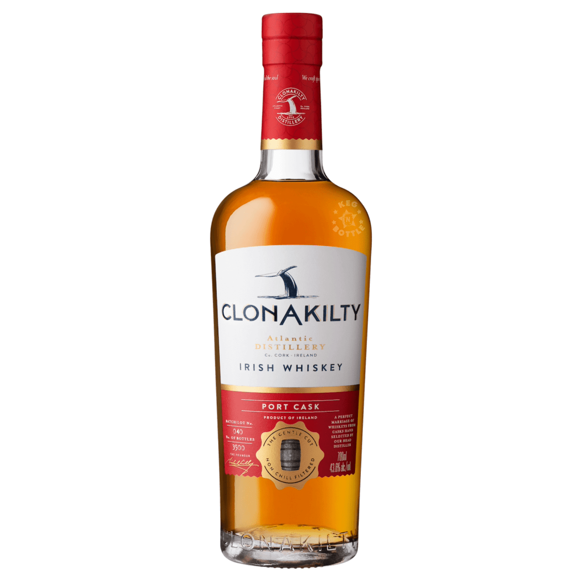 Clonakilty Port Cask Irish Whiskey (750 ml)