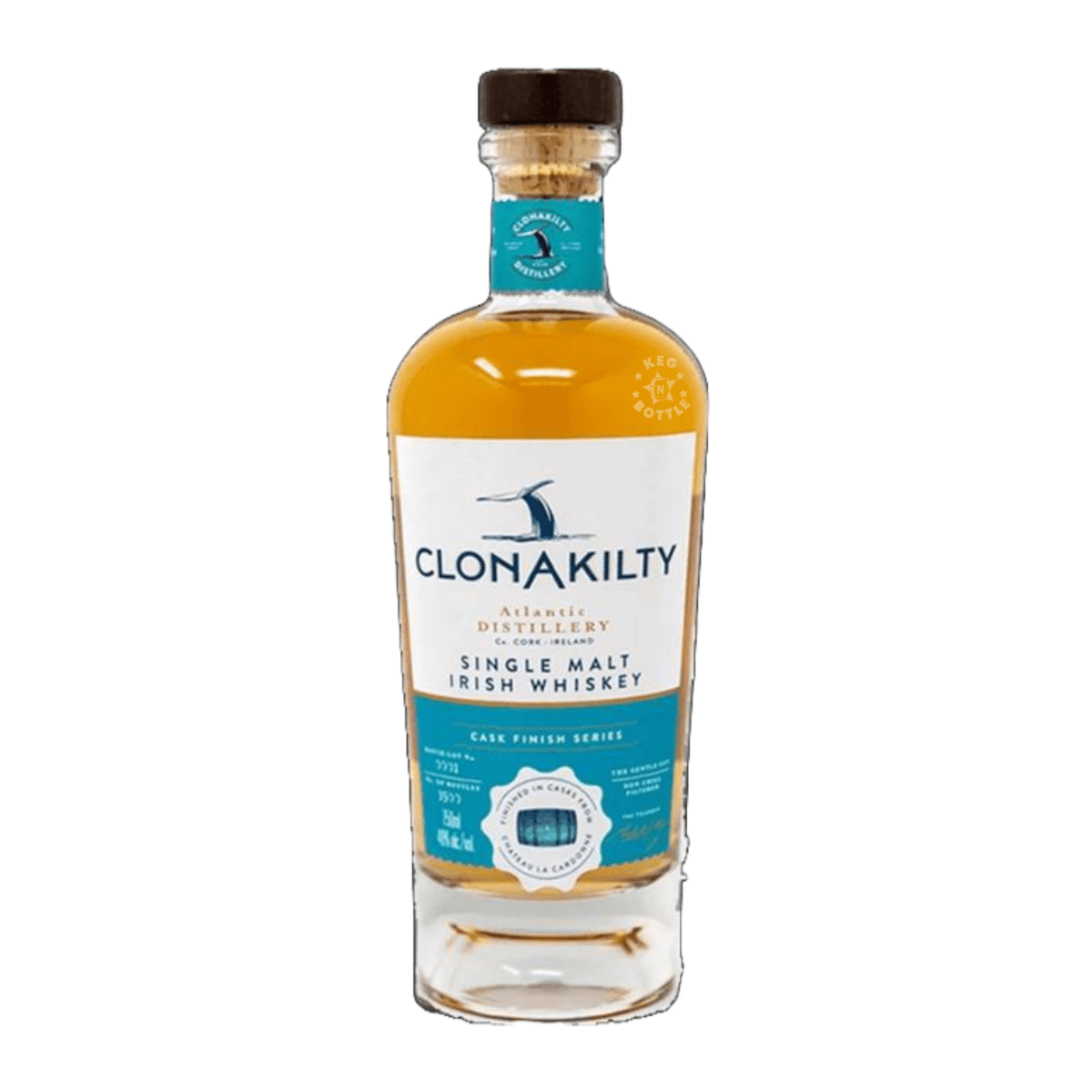 Clonakilty Single Malt Bordeaux Cask Irish Whiskey (750 ml)
