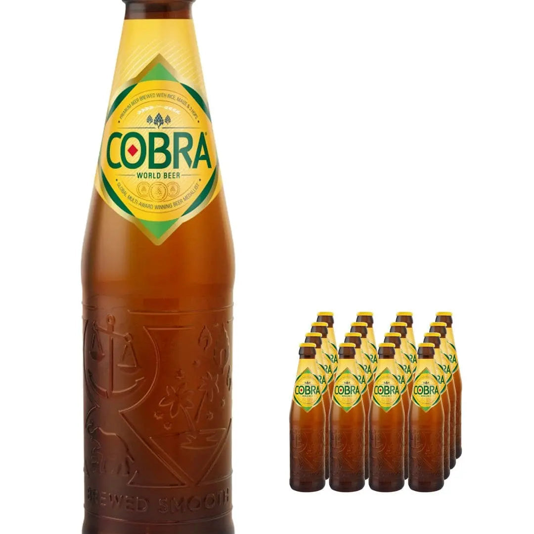 Cobra Extra Smooth Premium Lager Beer Multipack, 12 x 330 ml
