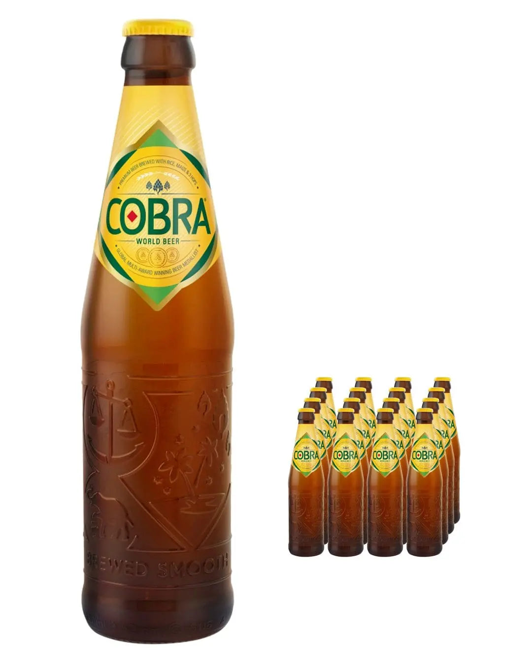Cobra Extra Smooth Premium Lager Beer Multipack, 12 x 330 ml