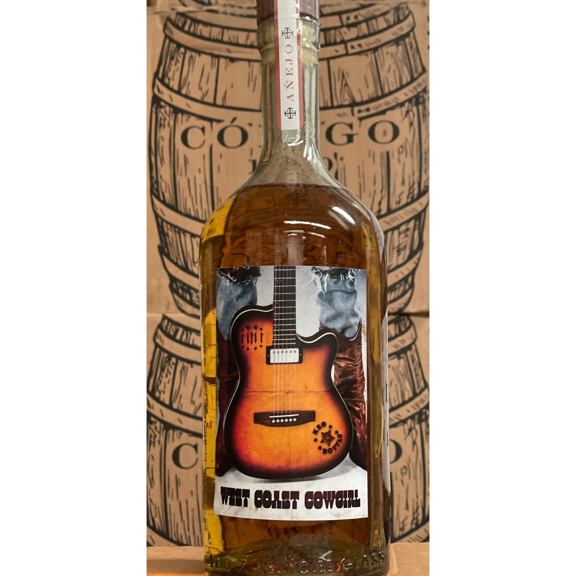 Codigo 1530 Honky Tonk Time Machine Keg N Bottle Barrel Pick Anejo Tequila (750 ml)