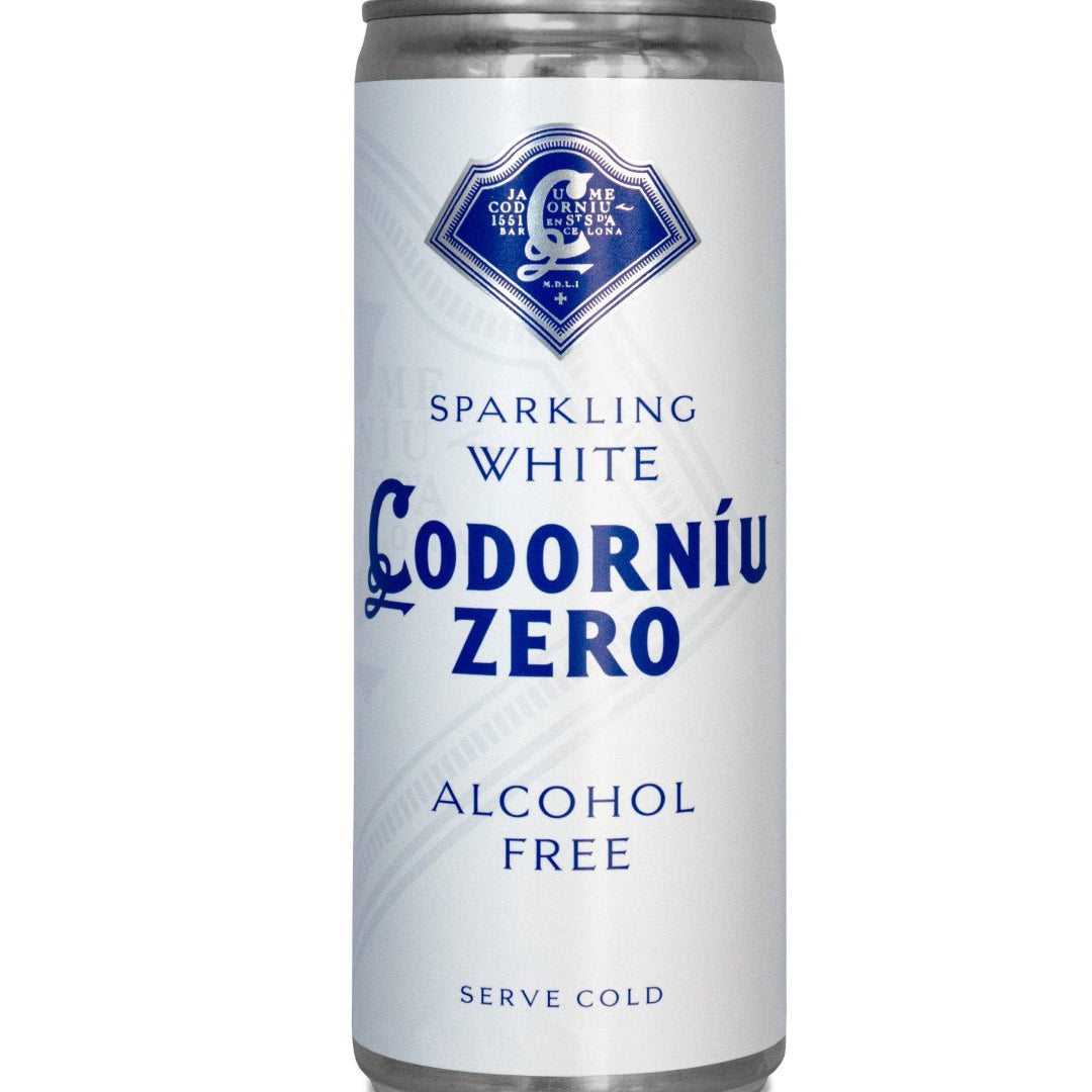 Codorniu Zero Alcohol Free Sparkling White Wine, 250 ml