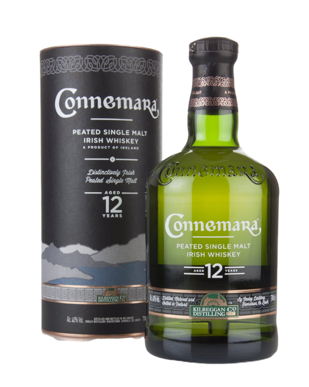 Connemara 12 Year Old Peated Single Malt Irish Whiskey, 70 cl