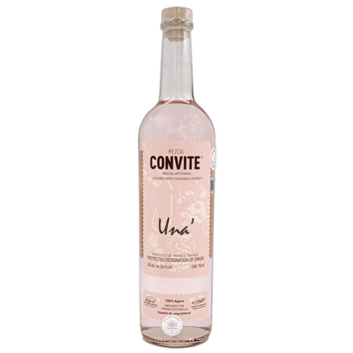 Convite Una’ Mezcal Artesanal (750 ml)