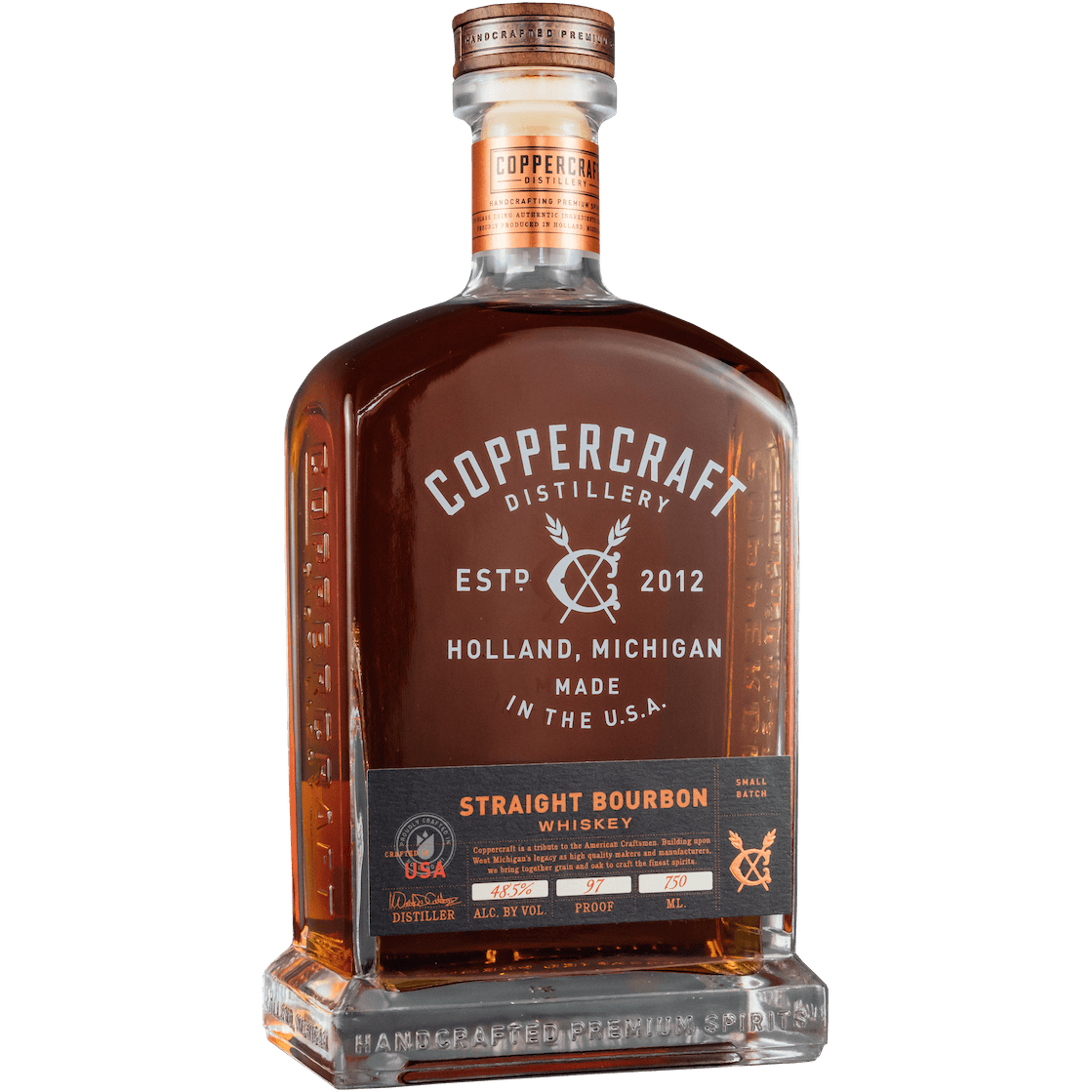 Coppercraft Straight Bourbon Whiskey (750 mL)