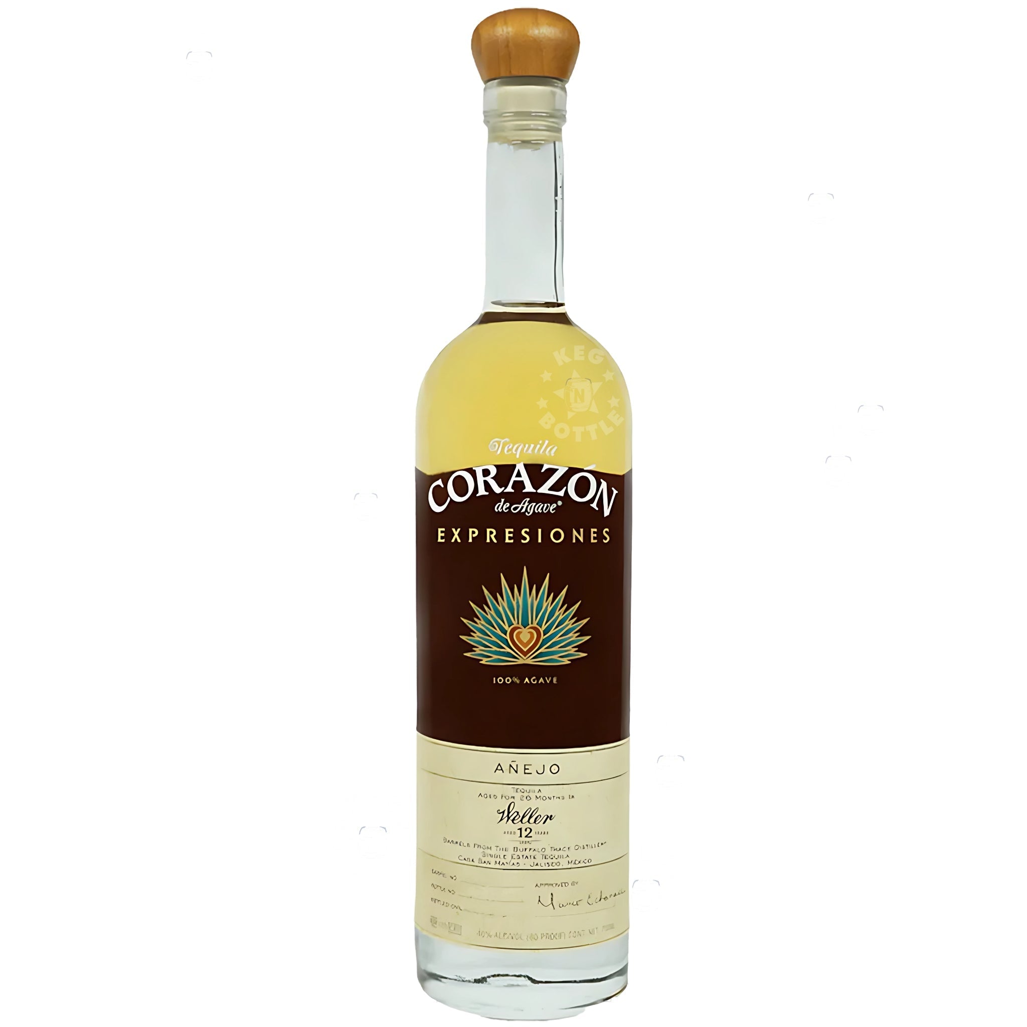 Corazón Weller 12 Year Expresiones Anejo Tequila (750mL)