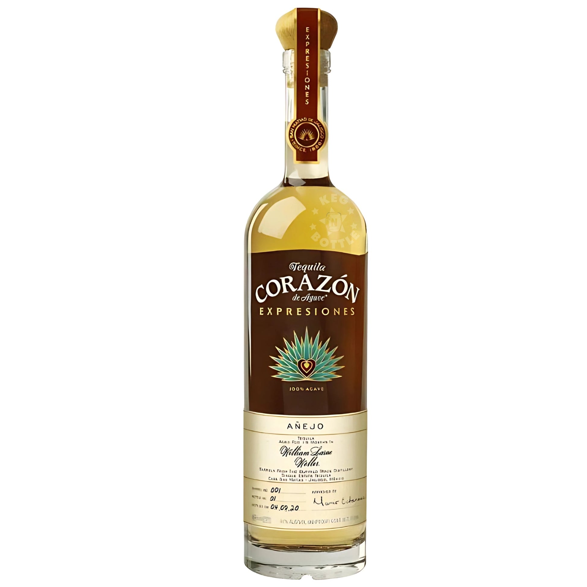 Corazón William Larue Weller Expresiones Anejo Tequila (750mL)