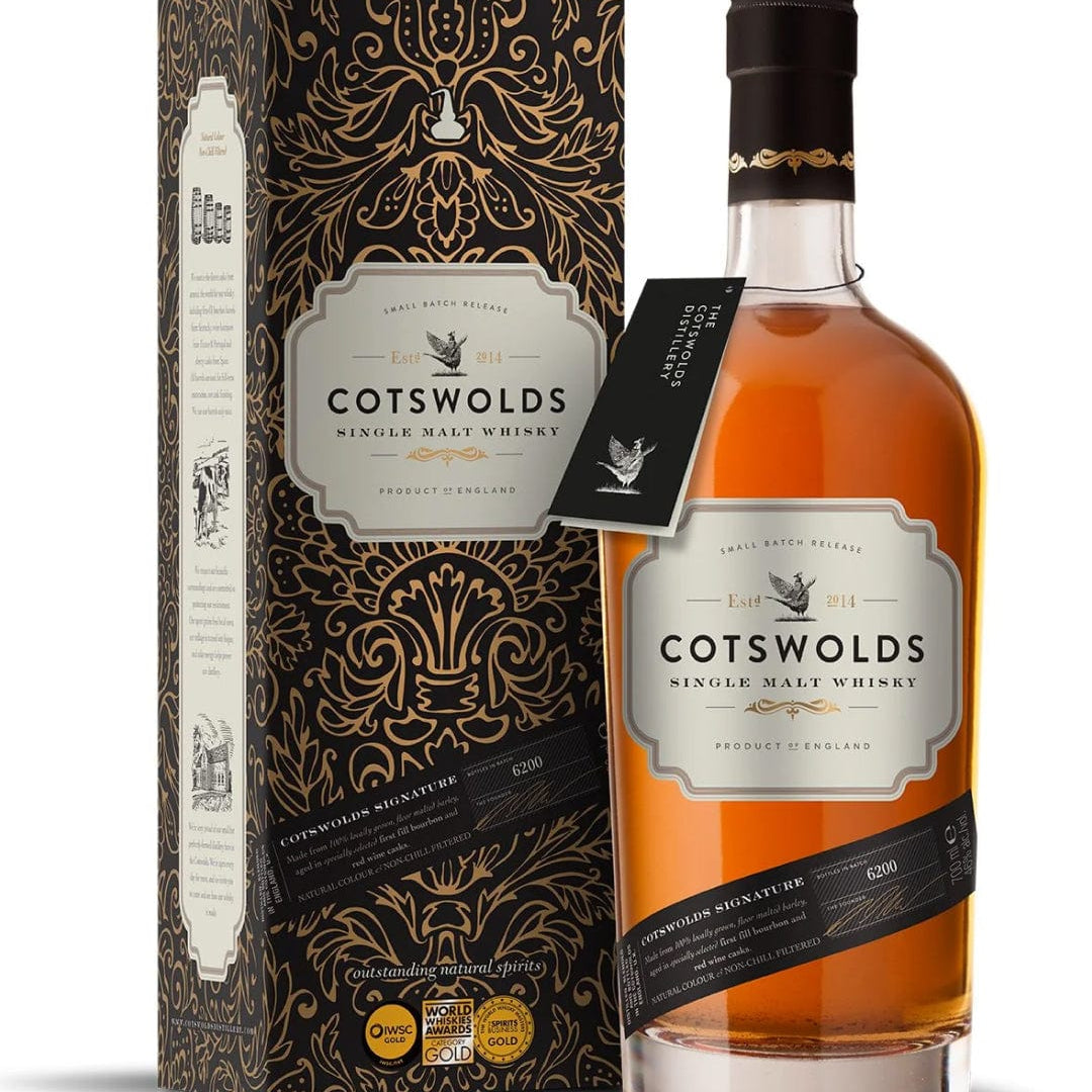 Cotswolds Signature Single Malt Whisky, 70 cl