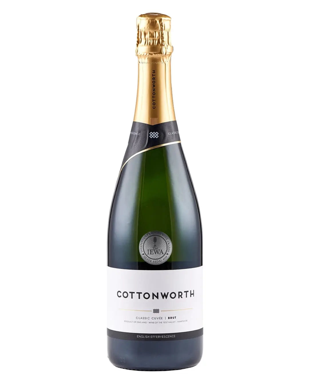 Cottonworth Classic Cuvee English Sparkling Wine, 75 cl