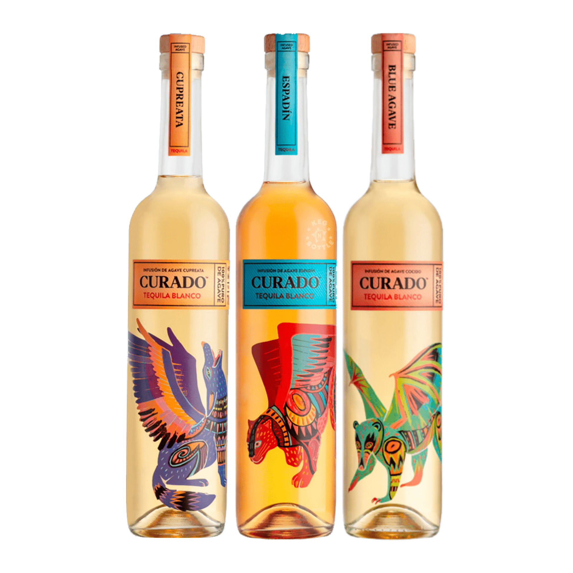 Curado Tequila Combo Pack (3 x 750 ml)