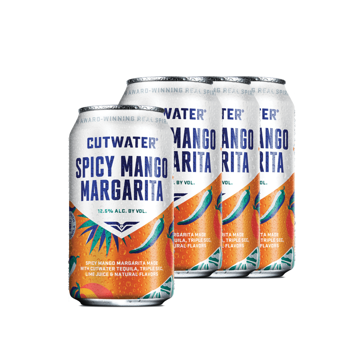 Cutwater Spicy Mango Margarita (4 Pack)