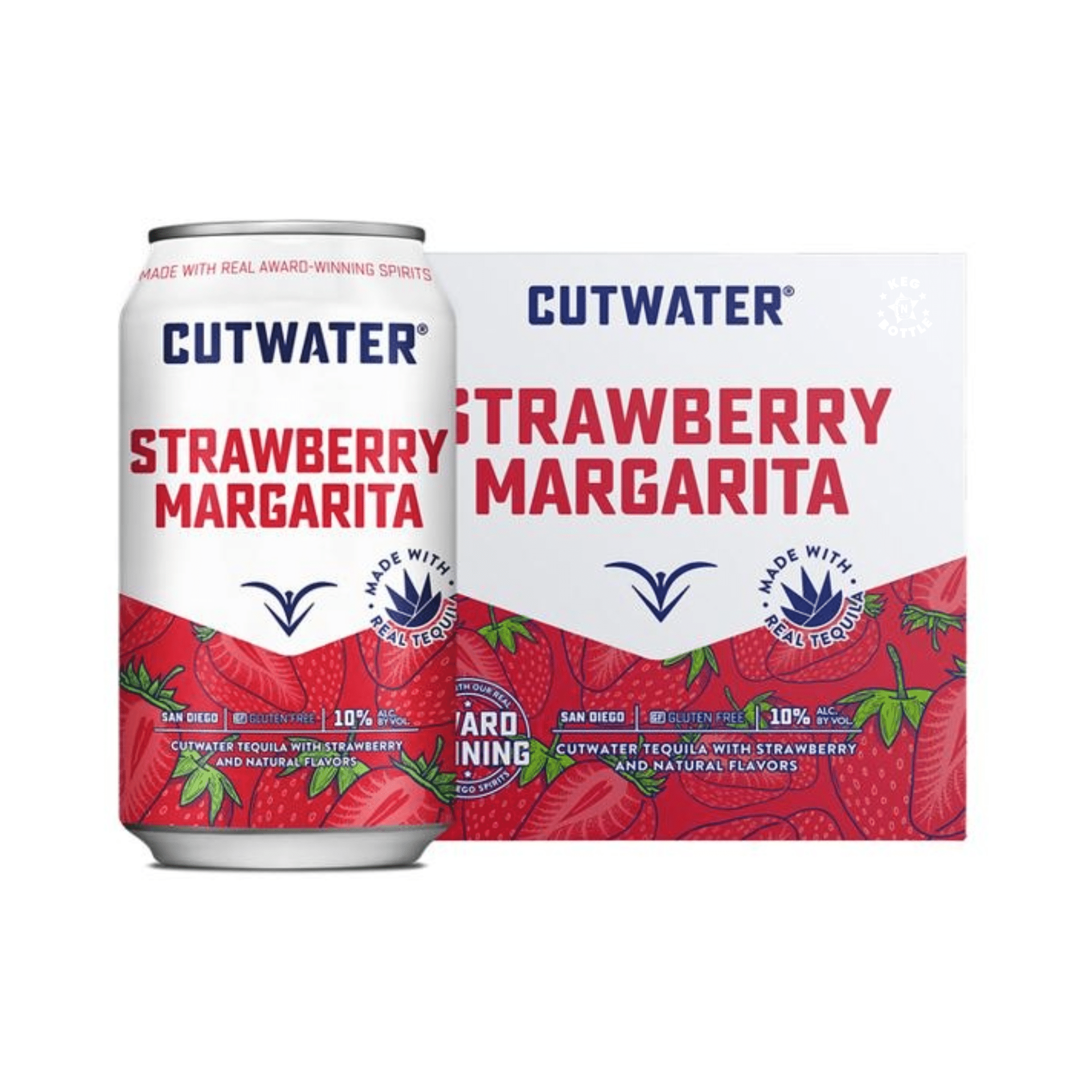 Cutwater Strawberry Margarita (4 Pack)