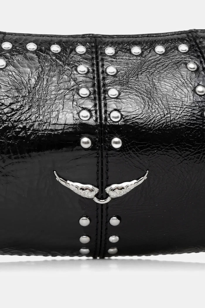 Кожена чанта ZADIG&VOLTAIRE LE ROUDOUDOU STUDS