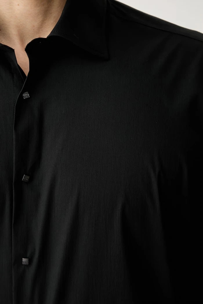 Karl Lagerfeld erkek pamuklu gömlek