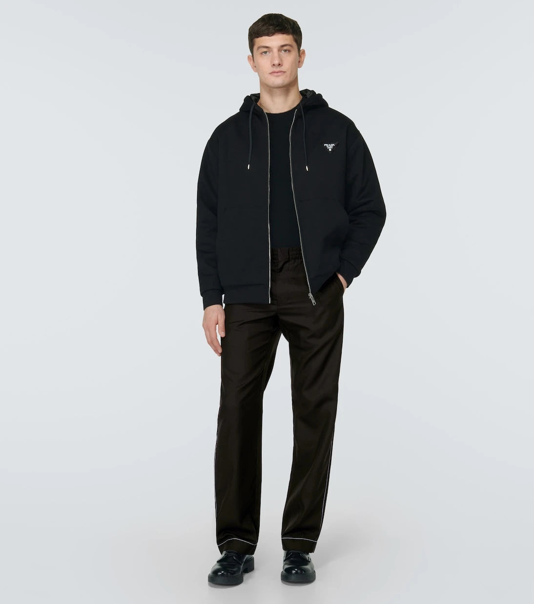 Prada - Silk straight pants
